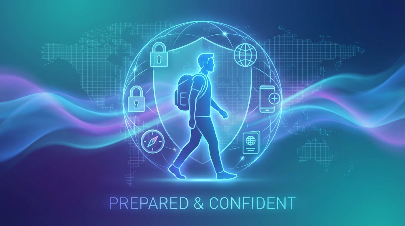 Travel safety visualization