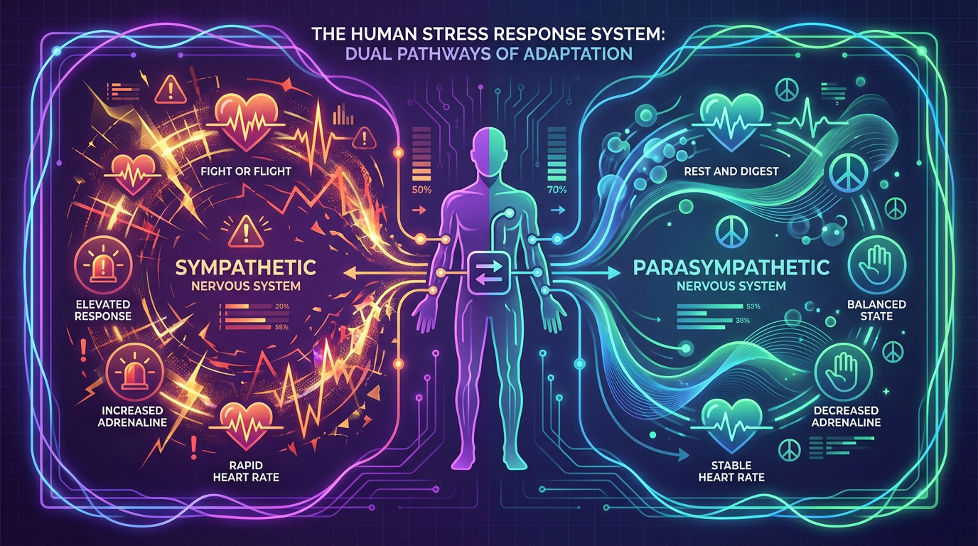 The Fight or Flight Response System visualization
