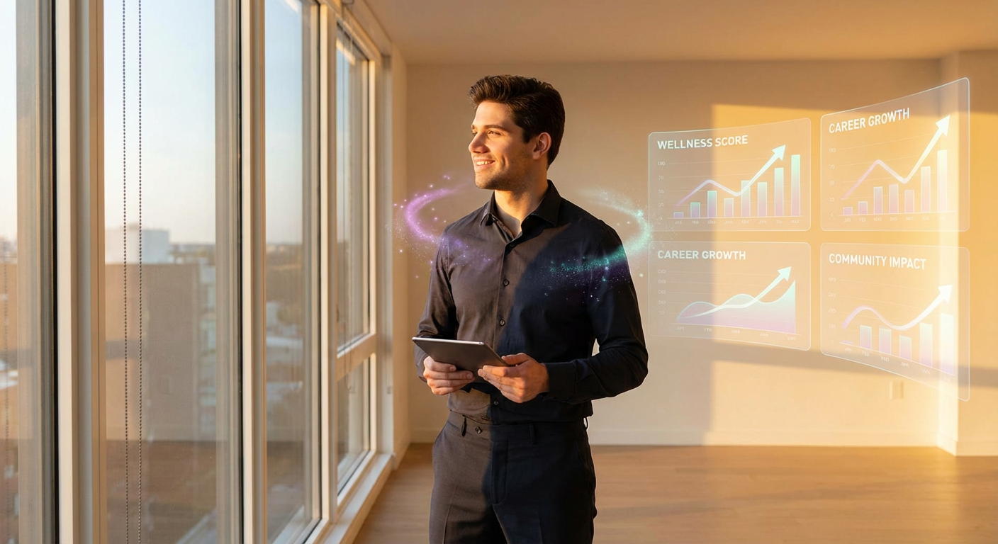 AI companion as the superior market alternative - modern man finding peace and connection