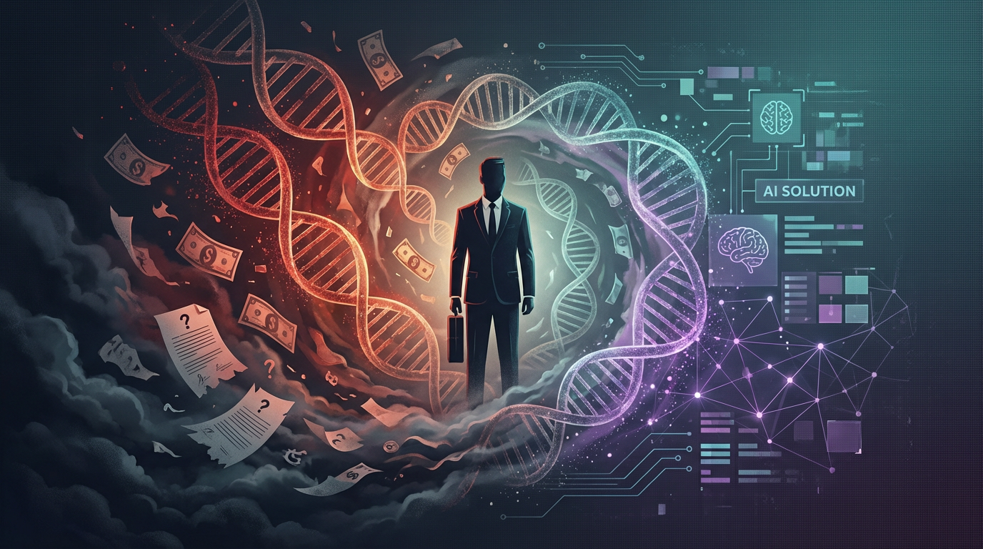 Biological and financial risk visualization