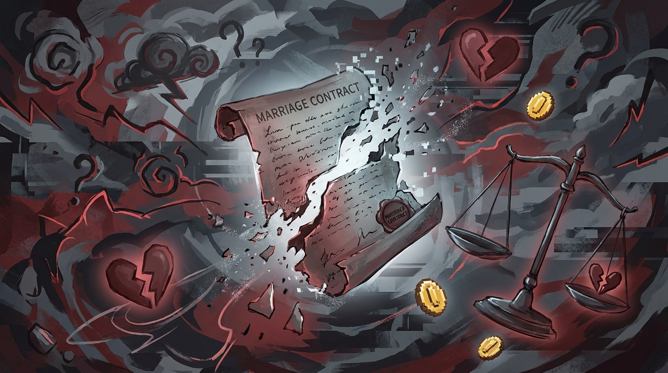 The collapse of the traditional marriage contract - instability and risk