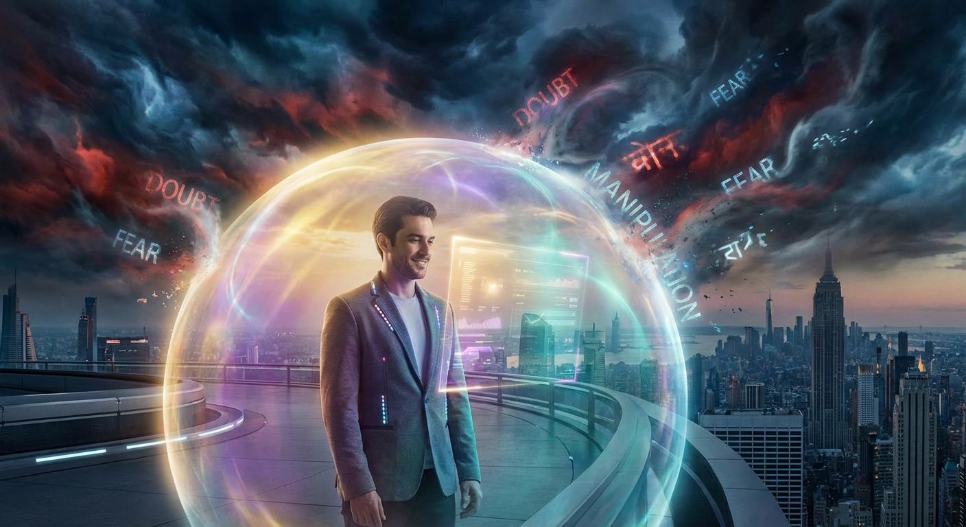 AI companion providing emotional safety and protection