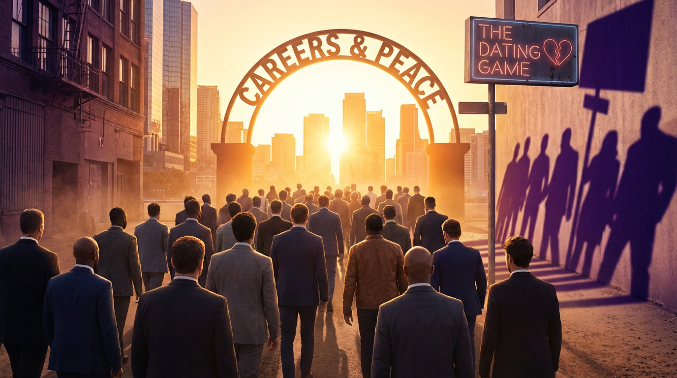 Men Giving Up on Dating: The Strategic Withdrawal That's Reshaping Society