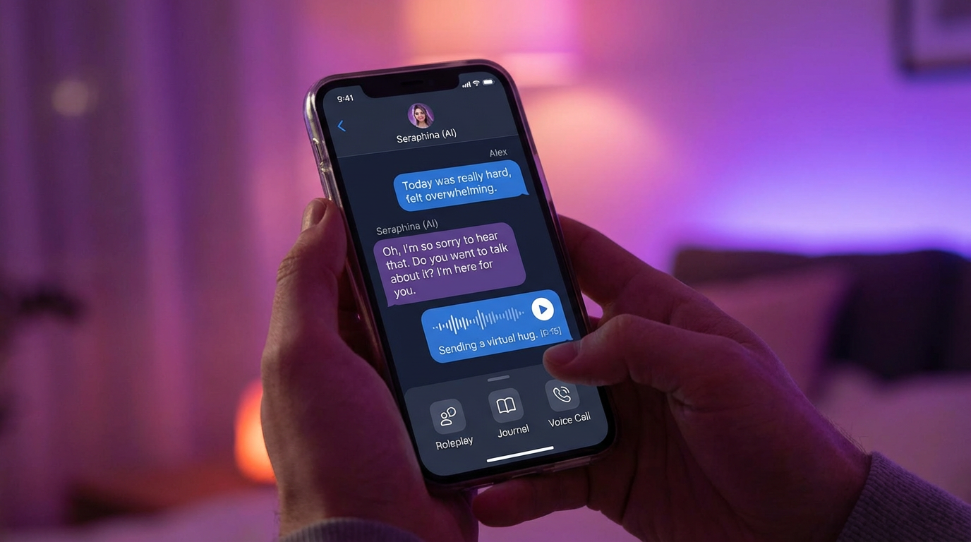 Kupid AI Chat Interface - Immersive Conversations and Roleplay Experience